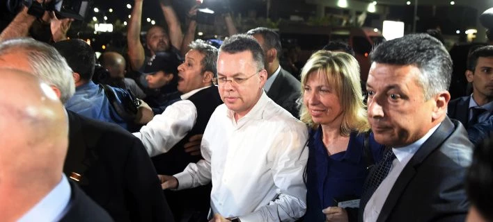 Ο Αμερικανός πάστορας Μπράνσον έφτασε στην Ουάσινγκτον